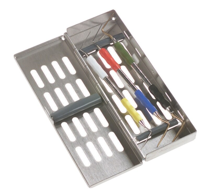 Miltex Instrument 3-072007 Slimline Sterilization Cassette 7 Instruments 7 Miltex Instrument 3-072007 Slimline Sterilization Cassette 7 Instruments 7